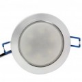 6W 6500K 430LM 6-LED branco luz teto lâmpada (85 ~ 265V)