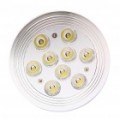 GU10 9W 3300K 730LM morna luz de Spot de LED branco (85 ~ 265V)