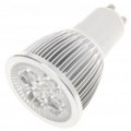 GU10 5W 6500K 500-Lumen 5-LED branco lâmpada (AC 85 ~ 265V)