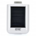 Solar Powered 2400mAh Emergncia Power carregador portátil para iPhone 4/4S/3G/3GS - White