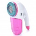 Recarregável camisola malha roupas Shaver Fuzz pílula Lint removedor - branco + Deep Pink (220V AC)