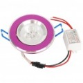 3W 3500K 200LM 3-LED quente branco teto baixo luz (85 ~ 265V)