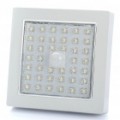 Praça em forma de 3.5W 350-400LM 5500-6500K branco 39-LED teto luz lâmpada com som / luz Sensor