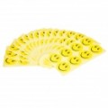 Sorriso Face autocolantes (embalagem de 15 folhas)