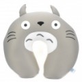 Bonito estilo Totoro Neck Pillow - cinza + amarelo