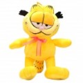 Bonito Garfield figura Plush decorativo lançar travesseiro - amarelo