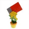 Bonito Flower Pot Business Clip/titular do cartão (6-Pack)