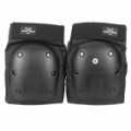 Professional skate esqui joelho guarda Pad - preto (par/M-tamanho)