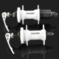 QUANDO selado rolamento Hubs c / espetos de liberação rápida para Mountain Bike - branco (KT-MD4F / MD7R)