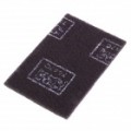 3 7447C M Industrial Scour Pad - cinza