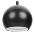 Moderna 9W 850LM quente branco luz 9-Pendant lâmpada LED - preto (AC 85 ~ 265V)