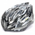 Cool esportes ciclismo capacete - preto + cinza