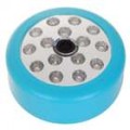 Som controle Sensor ativado 15-LED luz de parede branca (3 * AA)