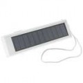 Solar Powered Self-Recharge branco luz 4-lanterna LED com rádio FM e carregador do telefone