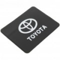 Toyota logotipo padrão PVC antiderrapante tapete para veículos