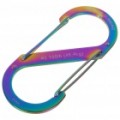 Nite Ize S-Biner aço inoxidável Carabiner Clip - cores sortidas (tamanho # 5)