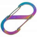 Nite Ize S-Biner aço inoxidável Carabiner Clip - cores sortidas (tamanho # 4)