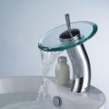 Elegante vidro navio Waterfall Faucet