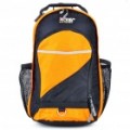 SUNNY17 Mochila Double-ombro Punta - laranja + preto