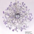 Lustre de cristal moderna