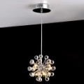 Globo forma 6-luz lustre de cristal (cristal K9)