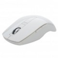 2.4 GHz Wireless 800/1200/1666DPI Mouse óptico c / receptor USB - branco (2 x AAA)