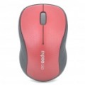 Rapoo 3000P 5,8 GHz Wireless 1000DPI mouse óptico com receptor USB - vermelho (2xAA)