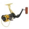 Pesca profissional enroscado Reel Set - dourado + preto