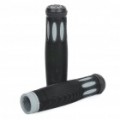 Substituição bicicleta Bike Silicone guiador Hand Grips - preto (par)