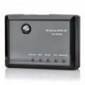 Mini 2.4 GHz 802.11 n Wireless USB WLAN Router/WiFi AP - preto