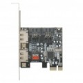 PCI-E PCI Express para 2 x eSATA + 2 x SATA II RAID adaptador