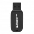 Mini 802.11 b/g/n 150Mbps USB Wireless adaptador de rede - negro