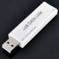 USB PC para PC Smart cabo de Link de dados com o compartilhamento de teclado & Mouse - branco