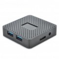 HUB 4 portas USB 3.0 - preto