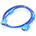VGA 3++ 4 cabo de ligação macho/macho - Azul (1,5 m)
