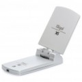 iSigal 2000mW 2.4 GHz 802.11 b / g 150Mbps USB WiFi sem fio adaptador de rede - prata