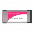 24-em-1 leitor de cartão Expresscard