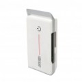 USB 2.0 CF / MS Duo / TF / XD / SD Leitor de Carto - branco (Max. 16GB)