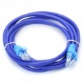 CAT 5e RJ45 para cabo de rede RJ45 - azul (200 cm)