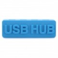 USB 1.1 Hub de 4 portas - azul