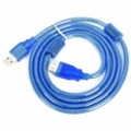 Cabo de extensão USB para telefone celular / computador / jogo Console + mais - azul (1,5 m comprimento)