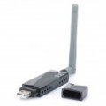 LG-A3 54Mbps IEEE b/g USB 2.0 Wi-Fi Wireless adaptador de rede - negro (C.C. 5V)