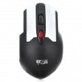 2.4 Mouse óptico Wireless GHz com receptor USB - preto + cinza (1 x AA)