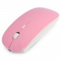 2.4 GHz Wireless Laser Mouse com receptor USB - rosa