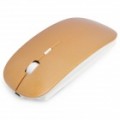 2.4 GHz Wireless Laser Mouse com receptor USB - dourada