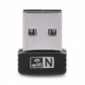 Mini adaptador de rede USB 2.0 802.11 n 150Mbps sem fio