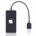 HUB USB 2.0 4-Portas - preto