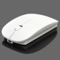 2.4 Mouse óptico Wireless GHz com / receptor / retrátil cabo / bateria de lítio