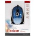 Precisão Laser óptico USB 9-botão Wheel Mouse (1600 DPI)