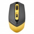 Nightingale Newmen 600 2,4 GHz Mini Wireless Optical Mouse - preto + dourado (2 x AA)